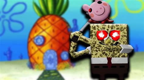 🧽 To Tutaj Spongebob ZabiŁ Piggy Roblox Sponge Chapter 2 38 🧽