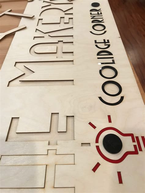 Sign Making With Laser Cutting And Cnc Milling 101118