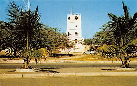 William Lll Tower Old Prison Aruba Postcard