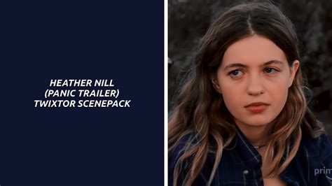 heather nill panic trailer twixtor scenepack youtube