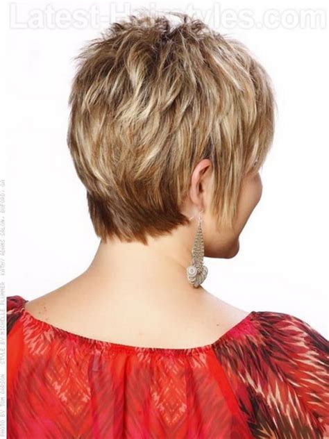 Back View Of Short Haircuts For Women Style And Beauty