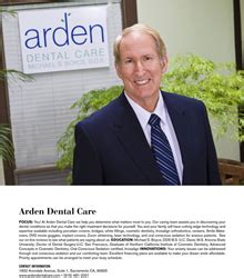 Let our licensed agents advise you on your dental insurance options. Sacramento Magazine Names Arden Dental Care as One of the Top Dentists in the Area