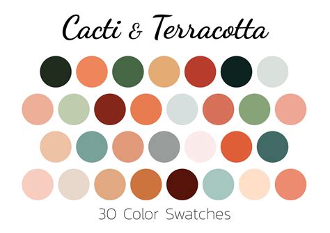 Color Palette Color Swatches Graphic By Rujstock Creative Fabrica