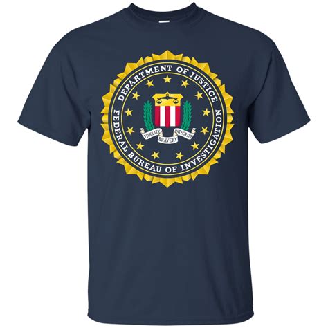 Us Fbi Federal Bureau Of Investigation Seal Logo T Shirt Shirt Design
