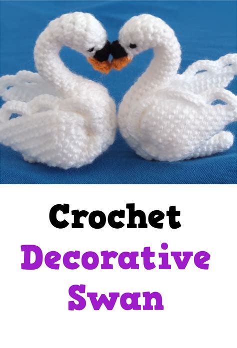 Crochet Decorative Swan Crochet Ideas Crochet Bird Patterns Easy