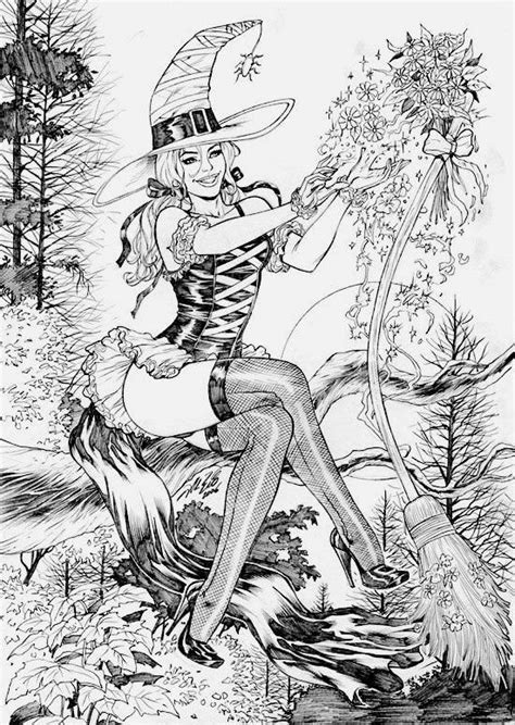 Top Pin Up Coloring Pages