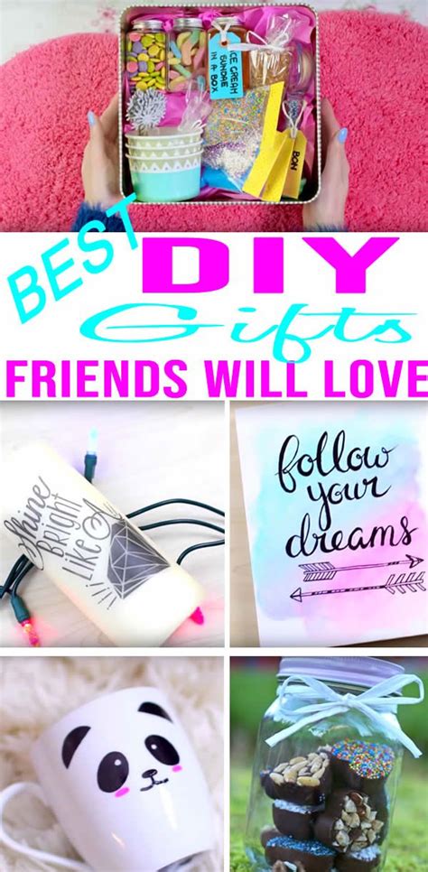 Make something he is sure to cherish, and have him thinking about you all the time. DIY Gifts For Friends - Christmas _ Birthdays | Diy ...