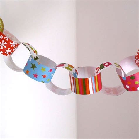 Free Printable Christmas Paper Chain 2 Creative Center