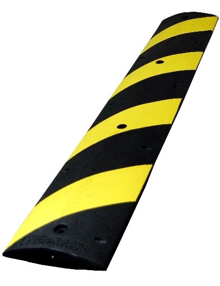 Rubber Speed Bumps Portable And Recycled Traffic Safety Store