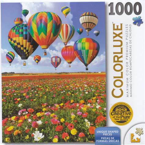 Colorluxe 1000 Piece Puzzle Colorful Balloons