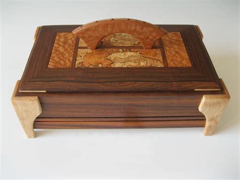 A Unique Jewelry Box Handmade Of Exotic Woods Makes The Best T Of All