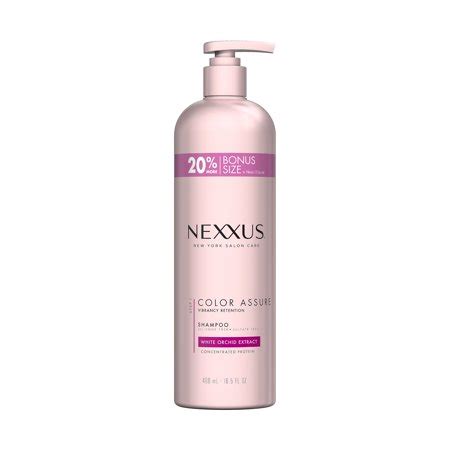 Medication should not cause such side effects and this is probably just some dermatologic issues.you need to see dermatologist and have appropriate ointments. Nexxus Color Assure for Color Treated Hair Shampoo, 16.5 ...