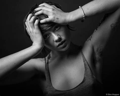 photographer ben hopper s natural beauty series shows that beauty and armpit hair aren t