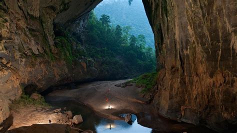 Son Doong Cave Full Hd Wallpaper And Background Image 1920x1080 Id496637