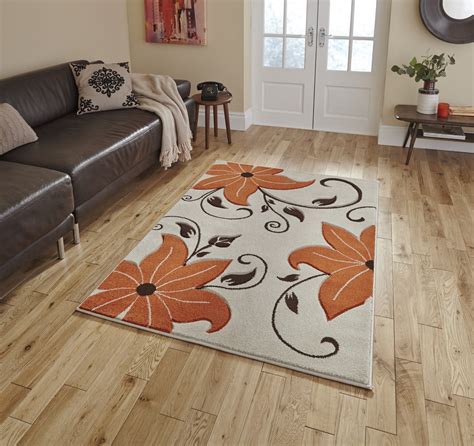 Here are three floor mat design ideas that will impress your customers: Hand Carved Effect Floral Design Rug Verona Large Floor ...