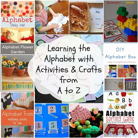 5 Fun Ways To Learn The Alphabet The Kindergarten Connection Images