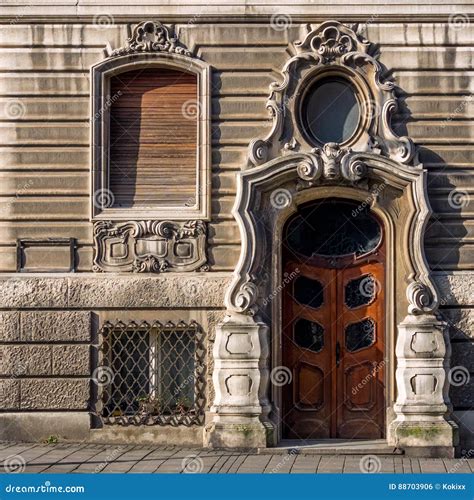 Art Nouveau Architecture In Belgrade Serbia Editorial Photo Image Of