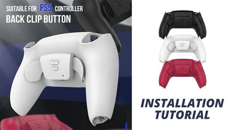 Extended Back Buttons Bk P5035 For Ps5 Installation Tutorial Youtube