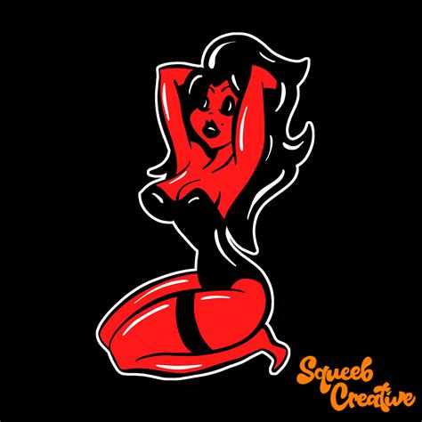 Sexy Devil Woman Illustration On Behance