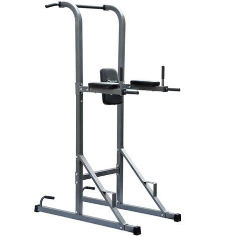 Soozier Power Tower W Dip Station And Pull Up Bar