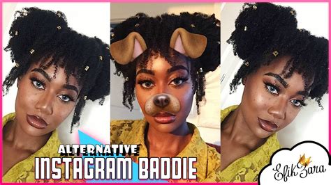 Alternative Instagram Baddie W Freckles Woc Makeup Tutorial Youtube