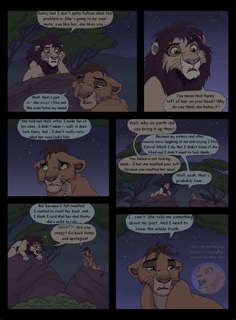 My Lion King Fan Comic That Tells About Simbas Great Great Great Great