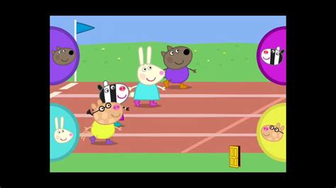 Peppa Pig Sports Day เป๊ปป้าพิกแข่งกีฬา Youtube
