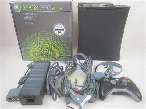 Xbox 360 Console System With 120gb Hdd Elite Japan Game 1244 Ebay