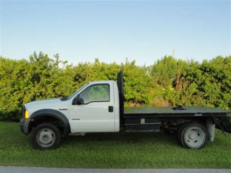 buy   ford   diesel flatbed work truck