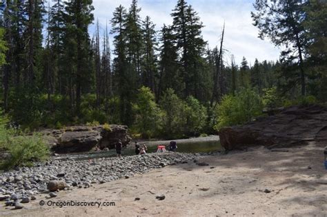 South Umpqua Falls Water Slide And Swimming Oregon Discovery