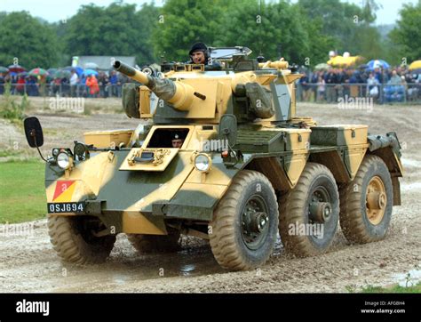 Alvis Saladin Armoured Car Used By The British Service From 1959 To Mid