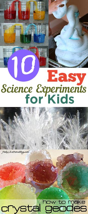 10 Easy Science Projects For Kids My List Of Lists Find The Best