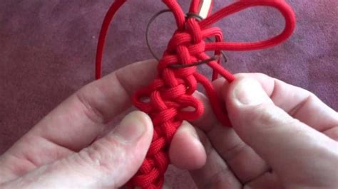 8 Strand Gaucho Braid Fob Using Single Strand Pt2 By Melvin Thomas Paracord Knots Paracord