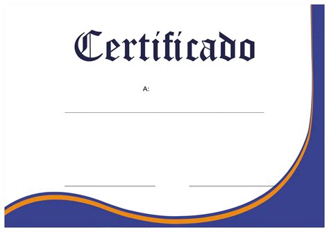 Plantillas Para Certificados Psd Y Diplomas Para Imprimir Gratis