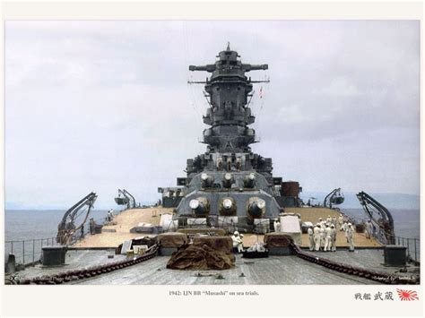 Ijn Musashi Imperial Japanese Navy Battleship Yamato Class Battleship