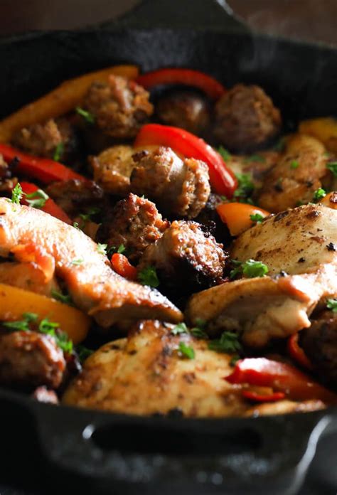 Italian sausage has been a favorite for centuries and italian sausage is one most popular type of fresh sausage and among the easiest sausages you can make at home. Chicken Scarpariello | Recipe | Chicken scarpariello, Italian sausage recipes, Food recipes