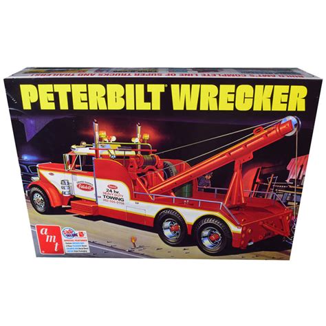 AMT 1133 1 25 Peterbilt 359 Wrecker Model Kit WGL 2 S