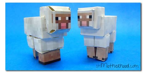 Review Minecraft Papercraft Kit Animal Mobs