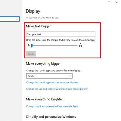 Windows 10 requires you to restart your pc when you change font sizes and scaling ratios. How to Change Font Size in Windows 10?