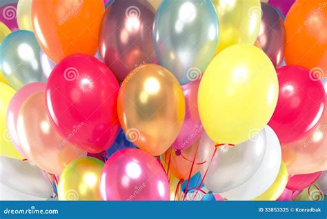 Picture Presenting Bunch Of Colorful Balloons Stock Image Image Of