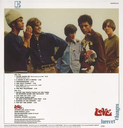 Classic Rock Covers Database Love Forever Changes 1967