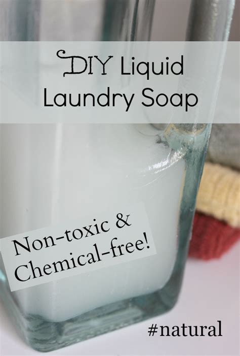 Diy Liquid Laundry Detergent Recipe It Takes Time