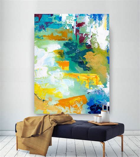 Extra Large Wall Art Original Handpainted Contemporary Xl Abstract