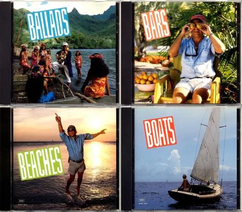 Jimmy Buffett 4 Cds Ballads Bars Beaches Boats Like New 2995 Picclick