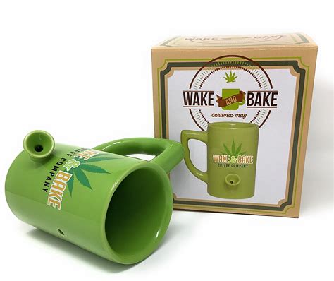 Wake And Bake Mug If It S Hip It S Here