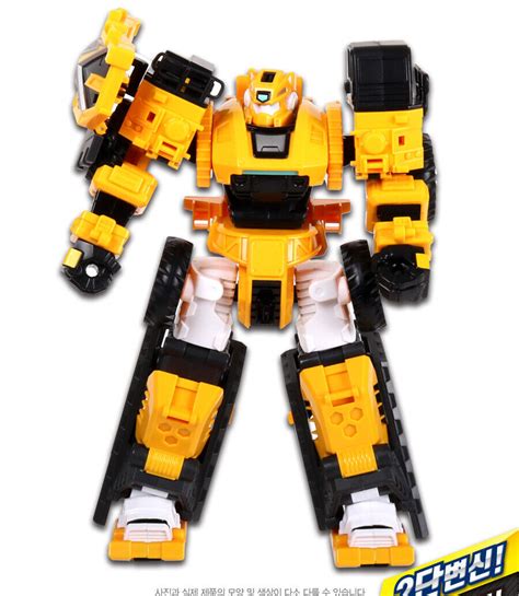 Miniforce Penta X Maxbot Max Bot Yellow Transforming Robot Car Dump