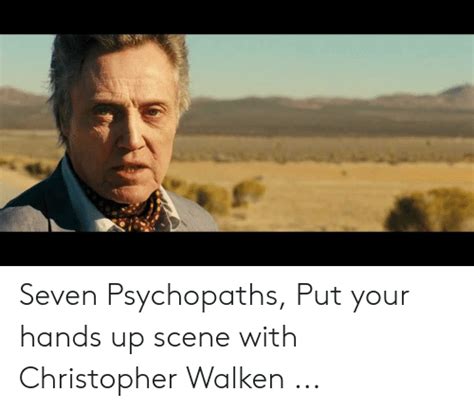 Seven Psychopaths Put Your Hands Up Scene With Christopher Walken