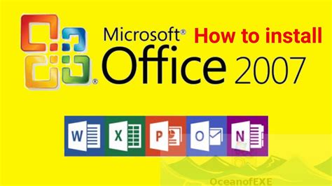 How To Install Ms Office 2007 In A Very Easy And Simple Method