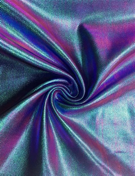 Iridescent Foil Twill Spandex | Made-To-Order | Pine Crest Fabrics