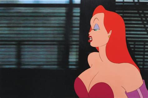 Sold Price Jessica Rabbit Production Cel From Who Framed Roger Rabbit December